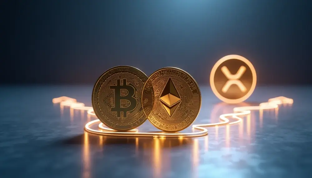 Bitcoin und Ethereum steigen durch politische Impulse, XRP hofft auf Ethereum-Ãberholung